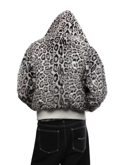 Ruchly™ Reversible Eco-Fur Zip Hoodie